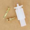 2.8mm 2P Automotive Electrical Wire Connectors Kit Male Female Motorcycle Crimp Wire Terminals 20Pairs,Aicosineg view 3