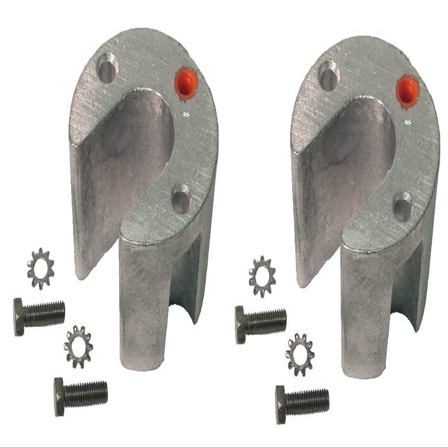 Aluminum Anode Kit Fits Mercruiser Bravo I II III X XR XZ and Blackhawk Drives Trim Tilt Piston Lift-Ram Aluminum Anode Kit Includes Hardware Replaces 806190A, Martyr CM806190A, Tecnoseal 20822AL