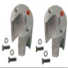 Aluminum Anode Kit Fits Mercruiser Bravo I II III X XR XZ and Blackhawk Drives Trim Tilt Piston Lift-Ram Aluminum Anode Kit Includes Hardware Replaces 806190A, Martyr CM806190A, Tecnoseal 20822AL view 1