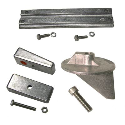 US Marine Products LLC Complete Aluminum Anode Kit for Mercury 75, 80, 90, 100 and 115 HP Outboards Replaces Martyr CMM75115KITA, Tecnoseal 20806AL