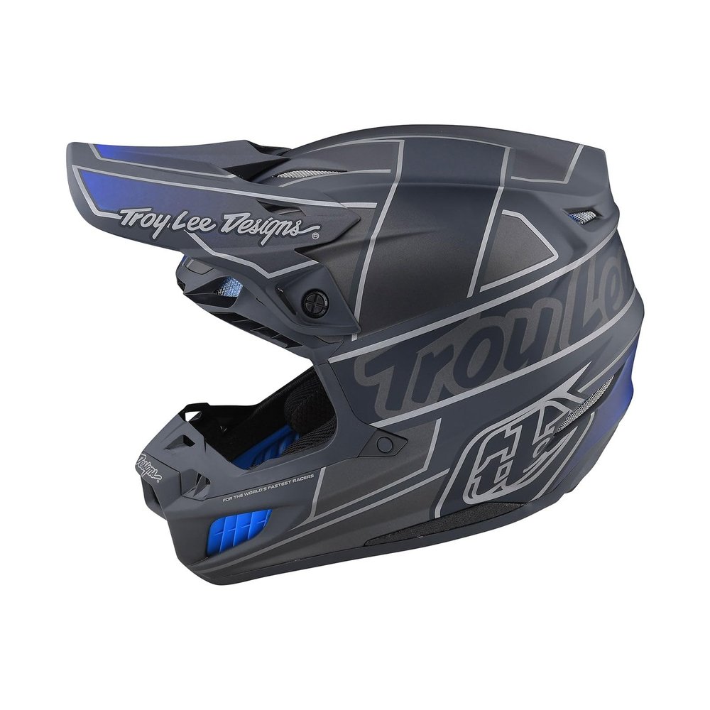 Troy Lee Designs SE5 Composite Helmet Team Gray LG