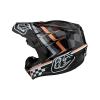 Troy Lee Designs SE4 Polyacrylite Adult Motocross Off-Road Dirt Bike Helmet with MIPS, Warped, Black / Copper, Medium view 2