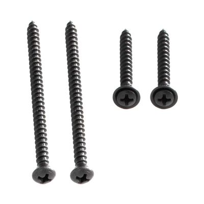 Blue Oval Industries 4pc Interior Upper Hatch Cover Screws Made for Mustang 1987-1993