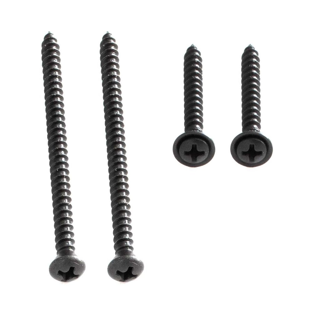 Blue Oval Industries 4pc Interior Upper Hatch Cover Screws Made for Mustang 1987-1993