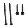 Blue Oval Industries 4pc Interior Upper Hatch Cover Screws Made for Mustang 1987-1993 view 1