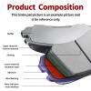 Road Passion Semi-metallic Rear Brake Pads Set Replacement for PEUGEOT Metropolis 400 RX-R (3 Wheel Model/Nissin Caliper) 17-18/ Metropolis 400 Allure (3 Wheel Model/Nissin Caliper) 17-18 view 4