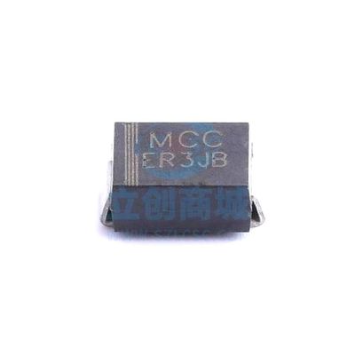 5 PCS Fast Recovery/Ultra Fast Recovery Diode 600V 3A 35ns SMB ER3JB-TP