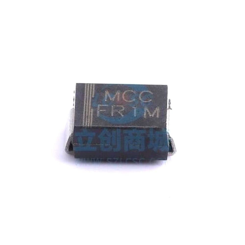 20 PCS Fast Recovery/Ultra Fast Recovery Diode 1kV 1A 500ns SMB FR1M-LTP
