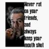 Goodfellas Quote - Goodfellas Bumper Sticker Vinyl Decal 5" view 1
