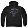 Popfunk Classic Ford Mustang Stripes Unisex Adult Pull-Over Hoodie, Black,Medium view 1