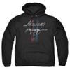 Popfunk Classic Ford Mustang Stripes Unisex Adult Pull-Over Hoodie, Black,Medium view 2