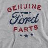 Popfunk Classic Ford Genuine Parts Unisex Adult Pull-Over Hoodie,Athletic Heather, X-Large view 2