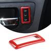 Fit for Toyota Tundra 2014 2015 2016 2017 2018 2019 2020 2021 Car ABS Seat Memory Button Decorative Cover Frame (red) view 1