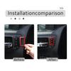 Fit for Toyota Tundra 2014 2015 2016 2017 2018 2019 2020 2021 Car ABS Seat Memory Button Decorative Cover Frame (red) view 3