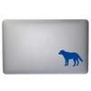 Greenland Dog Silhouette 6 inch Blue Indoor Outdoor Vinyl Decal view 3