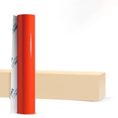 60"x900" (5FTx75FT) Gloss Red Car Auto Vinyl Vehicle Wrap Sticker Made from Genuine 3M 2080 Film Sheet Decal Air Release Technology