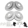 TRQ Performance Front and Rear Brake Pad and Rotor Set Ceramic G Coated view 3