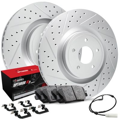 R1 Concepts Front Brake Kit Fits 2018-2021 Audi S4, SQ5; 2019-2021 Audi S5