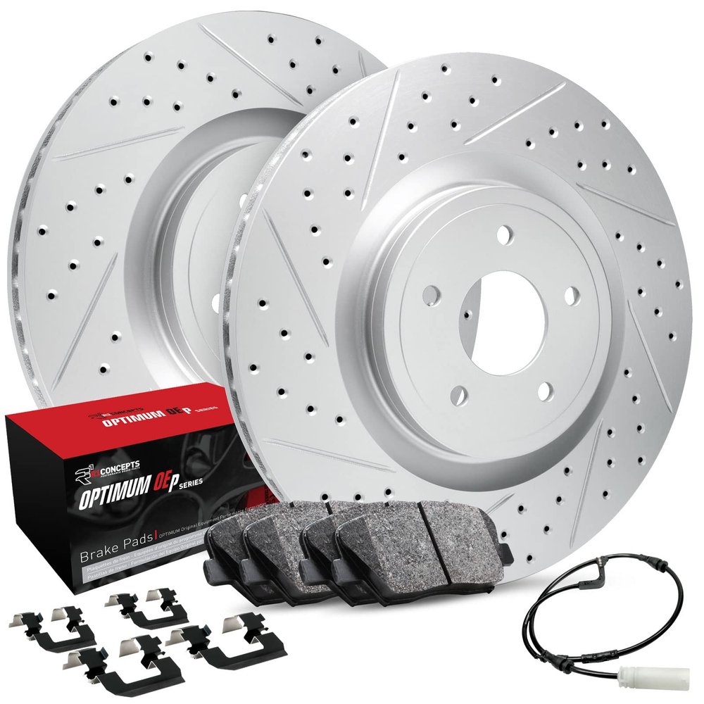 R1 Concepts Front Brake Kit Fits 2018-2021 Audi S4, SQ5; 2019-2021 Audi S5