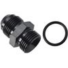 Podavelle 12AN Male Flare to 12AN ORB O-ring Boss Fuel Pump Rail Adapter Fitting Aluminum Black view 4