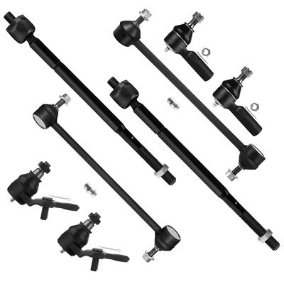 8pc Set Front Inner Outer Tie Rod Ball Joint Sway Bar for Lexus, for Toyota