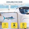 White Marlin Beautiful Fish Decal | Fishing Decal for Boat, Car, Vehicle, Truck Etc. | Waterproof Vinyl Sticker | Many Sizes & Styles Available | 12" to 40" By Digital Fish Art (Large, Position 6) view 3