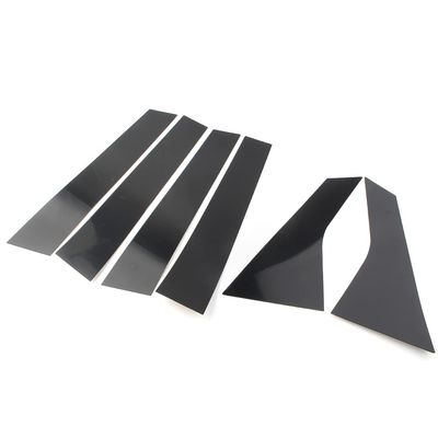 LIRU 6pcs Black Pillar Post PC Door Window Pillar Post for HONDA Accord 2018 2019 2020