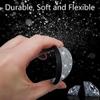 2pcs Bling Car Cup Holder Coasters & 2pcs Push Start Button, 2.75 inch Anti-Slip Shockproof Universal Vehicle Coasters Insert, Bling Car Interior Accessories for Women Suits for Most Cars (White) view 4