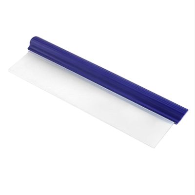 QWORK Water Car Squeegee,12 inch Flexible Water Silicone Window Squeegee for Car Or Home Use, Blue