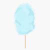 Blue Cotton Candy Bumper Sticker Vinyl Decal 5" view 1