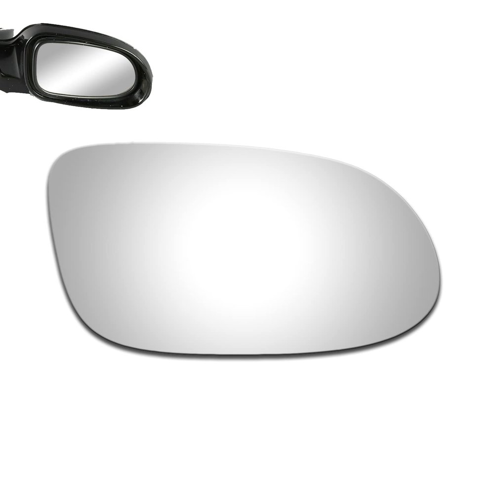 WLLW Mirror Glass fit for Mercedes-Benz CLK320 CLK350 SL55 SL500 SLK32 SLK230 Replacement Glass Passenger Side Right Convex