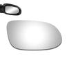 WLLW Mirror Glass fit for Mercedes-Benz CLK320 CLK350 SL55 SL500 SLK32 SLK230 Replacement Glass Passenger Side Right Convex view 1