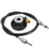 100cm/39.4in Black Speedometer Drive Gear with Cable GY6 Scooter Parts view 1