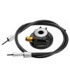 100cm/39.4in Black Speedometer Drive Gear with Cable GY6 Scooter Parts view 3