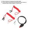Marine Outboard Emergency Kill Switch Safety Lanyard Fit for Tohatsu Outboard Motors ATV Boat Bike view 4