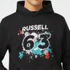 Mercedes AMG Petronas Formula One Team - Official Formula 1 Merchandise Collection - George Russell #63 Hoodie - Black - Size: S view 4