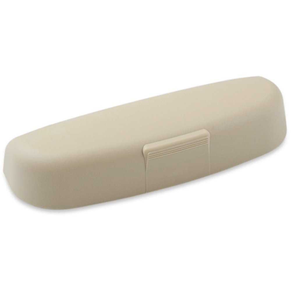 Car Sun Glasses Case Holder Storage Box, for Buick Regal Lacrosse Avenir Encore Enclave Envision Royaum Verano Avista Cascada GL8,Beige