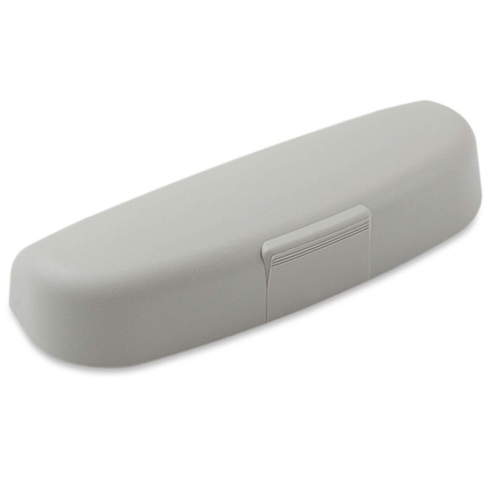 Car Sun Glasses Case Holder Storage Box, for Renault Koleos Fluenec Latitude Sandero Kadjar Captur Talisman Megane Laguna Scenic,Gray