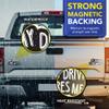 Magnet Me Up: My Driving Scares Me Too Funny Magnet Decal - 6.5x3.5 Inches, Heavy-Duty Automotive Magnet for Car, Truck, SUV and Other Surfaces - Hilarious Auto Accessories, Perfect for Gifting view 3