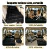 Onirii SUV Air Mattress Bed,Thickened Flocking Flocking Travel Camping Bed with 2 Pillows & Air Pump,Portable Inflatable Car Sleeping Mattress for SUV Trunk and Rear Seat view 3
