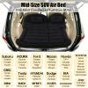 Onirii SUV Air Mattress Bed,Thickened Flocking Flocking Travel Camping Bed with 2 Pillows & Air Pump,Portable Inflatable Car Sleeping Mattress for SUV Trunk and Rear Seat view 4