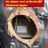 Front Door Speaker Adapter Spacer Rings Compatible with Toyota Avalon B4X Camry Crown Highlander Mirai Sequoia Sienna Tundra Front Doors - for Use with Shallow Speakers - SAK141_69-1 Pair view 4