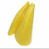 kar designers Fits 1994-2004 Ford Mustang Real Yellow Leather Manual Shift & Emergency Brake Boot Set (Skin Only) view 1