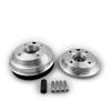L-faster Pulley Wheel Rim for 200x50 Wheel 8 Inch Skateboard Wheel Rim with 72 Teeth Rim for HTD-5M-15 Belt Black Wheel Hub view 4
