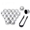 JINYISI 20 Pieces 17 mm /19 mm/ 21 mm Wheel nut Bolt Head caps,for Jeep Cherokee Compass view 3