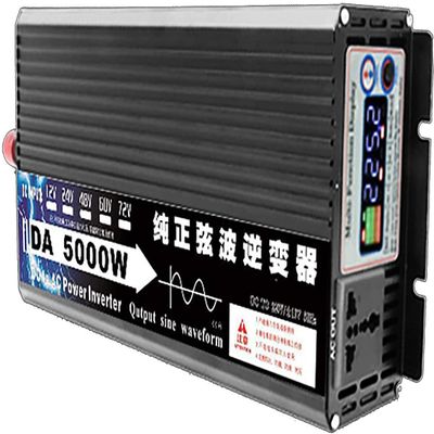 XTWYXING 3000W 4000W 5000W 6000W 8000W Watt Pure Sine Wave Inverter 12V 24V 48V 60V to 220V 230V 240V Car Converter Power Inverter for motorhomes,Truck,Boat,camping,household,Van (24Vto220V,5000W)