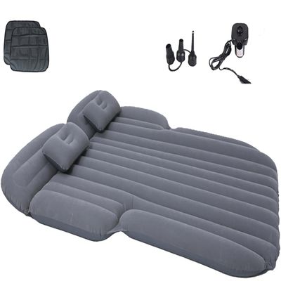 Onirii Inflatable SUV Air Mattress Thickened Flocking Inflatable Car Camping Travel Air Mattress with 2 Pillows & Air Pump,Portable Car Sleeping Bed for SUV|MPV|Minivan