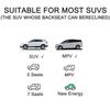Onirii Inflatable SUV Air Mattress Thickened Flocking Inflatable Car Camping Travel Air Mattress with 2 Pillows & Air Pump,Portable Car Sleeping Bed for SUV|MPV|Minivan view 4