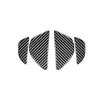 Carbon Fiber Interior Accessories Car Inner Door Bowl Cover Trim For Volvo V60 S60 2010-2018(black) view 4