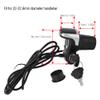 Astibym Electric Bike Throttle , Display Remaining Power 36V Wear1 . 6 m Cable Bike Handlebar Throttle with Key Lock for 22 22 . 8 Mm Handlebar view 3